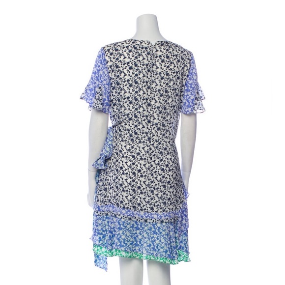 Tanya Taylor silk mini wrap dress, size 6 - Picture 3 of 7